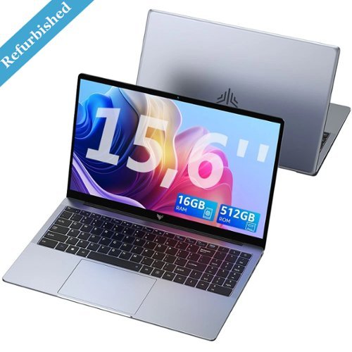 ACEMAGIC - Refurbished Excellent - AX15 - 15.6" Laptop - Intel N97 (Up to 3.6GHz) 16GB RAM 512GB SSD Laptop Windows 11 pro WIFI5 BT5 - Gray-Front_Standard 