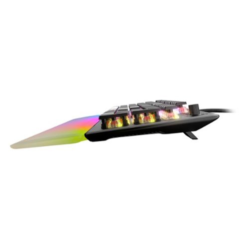 ROCCAT Vulcan II Max Full-size Wired Keyboard with Optical Titan Switch, RGB Lighting, Aluminum Top Plate and Palm Rest - Black WORLDWIDE DELIVERY