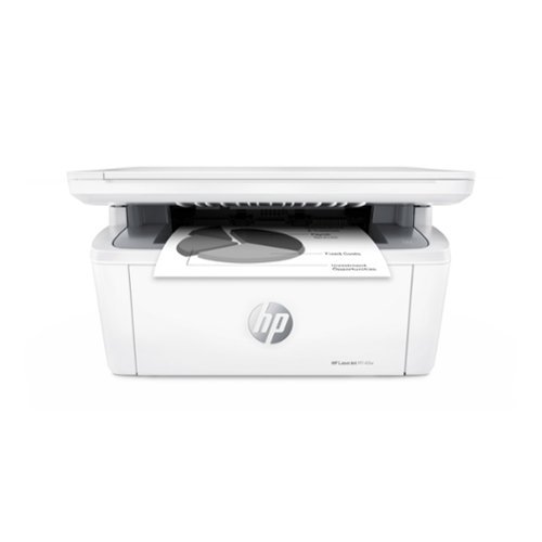  HP - LaserJet M140w Wireless AI-Enabled Black and Laser Printer - White