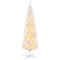 Homcom - Pencil Christmas Tree - White-Front_Standard