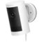 Outdoor Cam Plus, Plug-In, Wide-Angle 2K Video with Ring Vision - White-Front_Standard