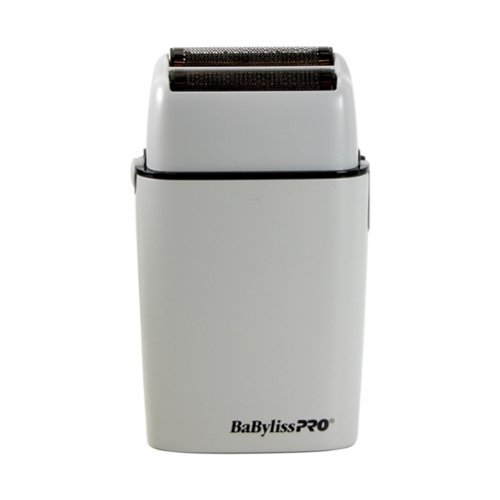 Babyliss - Pro LIMITED EDITION Cordless Metal Double Foil Shaver (Gray) FXFS2GY - Blue-Front_Standard 