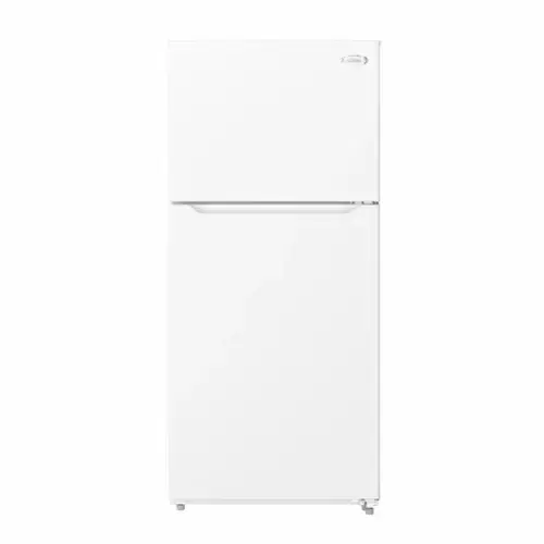 Front. Koolmore - 30 In. 20 Cu. Ft. Top-Freezer Household Refrigerator in White, Energy Star Certified - White.
