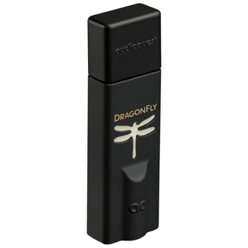 AudioQuest - DragonFly v1.5 USB Digital-to-Analog Converter - Black-Front_Standard 
