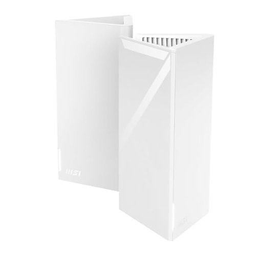 MSI - Roamii WiFi 7BE Dual-Band Lite Mesh System, 2pk - White