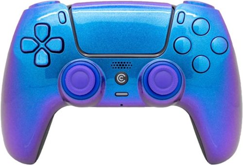 Custom Controllerzz - Custom Wireless Controller for PS5 - Chameleon & Chameleon Inserts-Front_Standard 