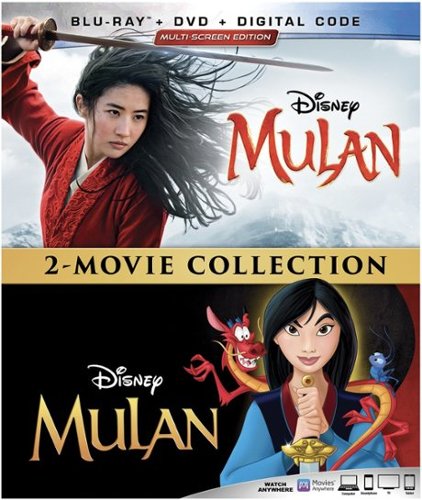  Mulan 2-Movie Collection [Includes Digital Copy] [Blu-ray/DVD]