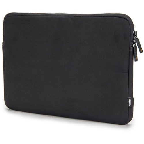 Rocstor - Premium 15.6" & 16" Universal Laptop Carrying Case (Sleeve) - Lycra - Neoprene - Weather - Water & Dust - Black-Front_Standard 