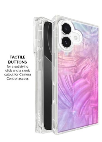 FLAUNT Square Case with MagSafe for Apple iPhone 17 - Pink Mother of Pearl HOW TO BUY