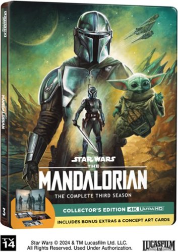 The Mandalorian: The Complete Third Season   - 4K Blu-Ray [Steelbook] [4K Ultra HD Blu-ray] [2 Discs]-Front_Standard 