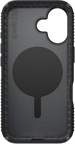Speck Presidio2 Grip ClickLock Case with MagSafe for Apple iPhone 16 - Black GLOBAL SHIPPING