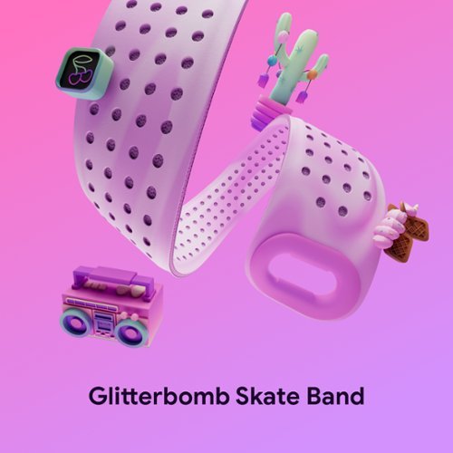 Fitbit Ace LTE - Glitterbomb Skate Active Band - Pink BUY ONLINE