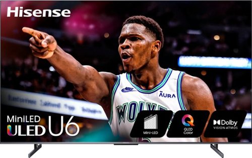 Hisense - 85" Class U6 Series Mini-LED 4K UHD QLED Smart Google TV (2024)
