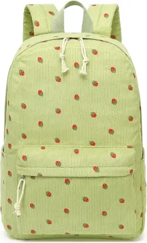Corduroy Strawberry Green