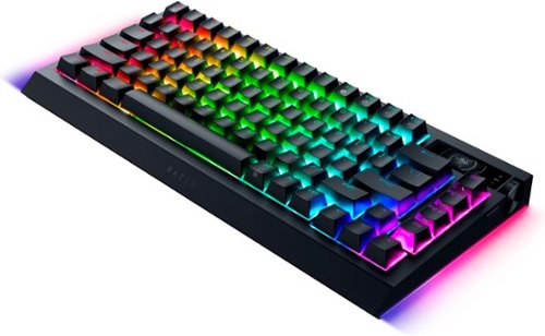 Razer BlackWidow V4 Pro 75% Wireless Orange Switch Gaming Keyboard with Hot-Swappable Design - Black BUY ONLINE