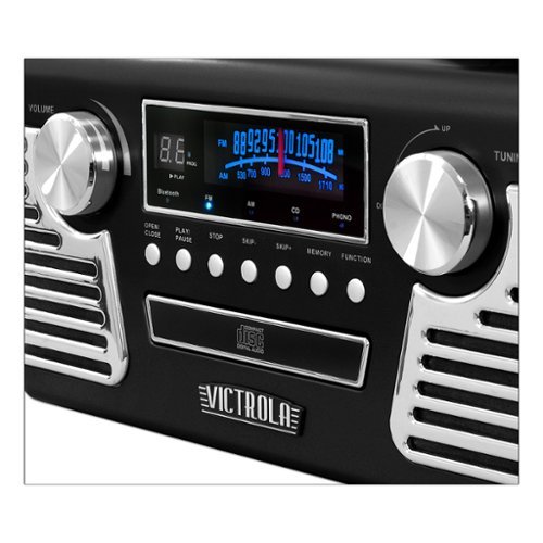 Victrola 50&#39;s Retro Record Player with Bluetooth and CD Red [並行輸入品] Amazon.com: Victrola 50's Retro Bluetooth Record Player