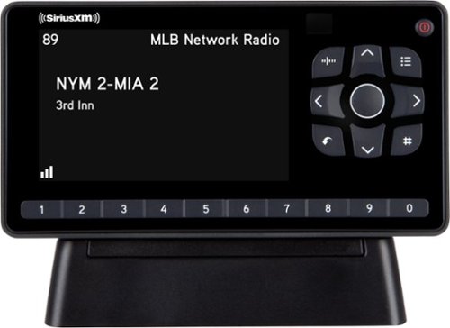 SiriusXM - Onyx EZR Satellite Radio with Home Kit - Black-Front_Standard 