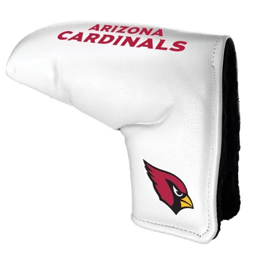 Team Golf - Arizona Cardinals Tour Blade Putter Cover - White-Front_Standard 