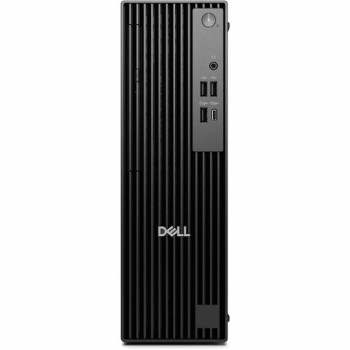 Dell - Pro Slim QCS1250 Desktop Computer - Intel Core Ultra 7 265 - 16 GB - 512 GB SSD - Slim PC - Standard Intel - Black-Front_Standard 