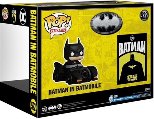 Funko Pop! Batman th Anniversary Batman in Batmobile Deluxe Ride