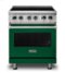 Viking - 5 Series 30" Wide Freestanding Electric Range - Ivy-Front_Standard