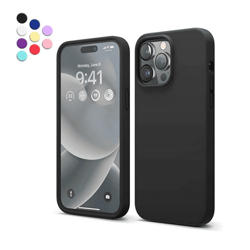 Entronix Case Compatible with iPhone 15 Pro Soft Touch Silicone