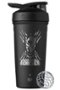 BlenderBottle - Marvel Series Strada 24 oz. Insulated Stainless Steel Water Bottle/Shaker Cup - Black-Angle_Standard