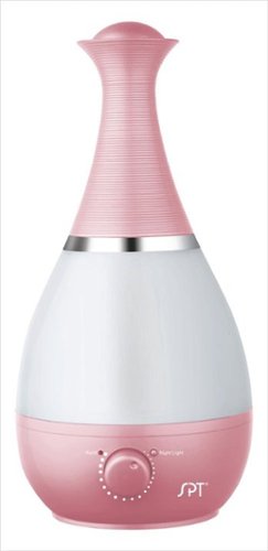 SPT - Ultrasonic 0.6 Gal. Cool Mist Humidifier - Pink-Front_Standard 
