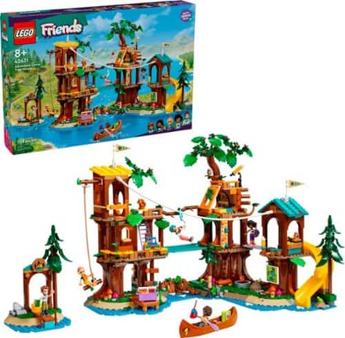 LEGO - Friends Adventure Camp Tree House Toy with Doll Accessories 42631