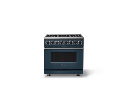 Viking - 36 in. Wide 6 Burner Dual Fuel Sealed Burner Range - Squall-Front_Standard 