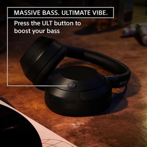 Sony ULT WEAR WHULT900N/B Wireless Noise Canceling Headphones