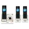 VTech - LS6425-3 DECT 6.0 Cordless Voice Announce Answering System - Silver/Black-Front_Standard