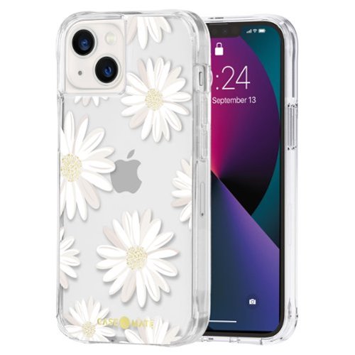 Case-Mate Print Hardshell Case for iPhone 13 - Glitter Daisies WORLDWIDE DELIVERY