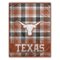 Pegasus - Texas Longhorns 66" x 95" Oversized Plaid FAN-mily Ultra Cozy Blanket - Multicolor-Front_Standard
