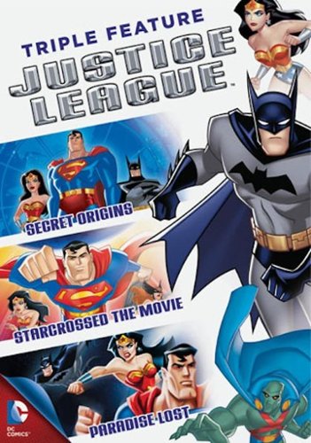  Justice League Triple Feature [3 Discs] [DVD]