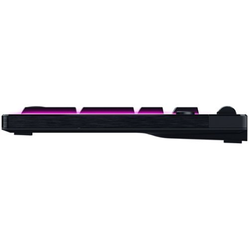 Razer BlackWidow V4 Low-profile HyperSpeed Wireless Full Size Mechanical Green Clicky Switch Gaming Keyboard with Chroma RGB - Black BUY IN EUROPE