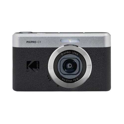 Kodak PIXPRO C1 13MP Digital Camera (Black) with MicroSD Card and