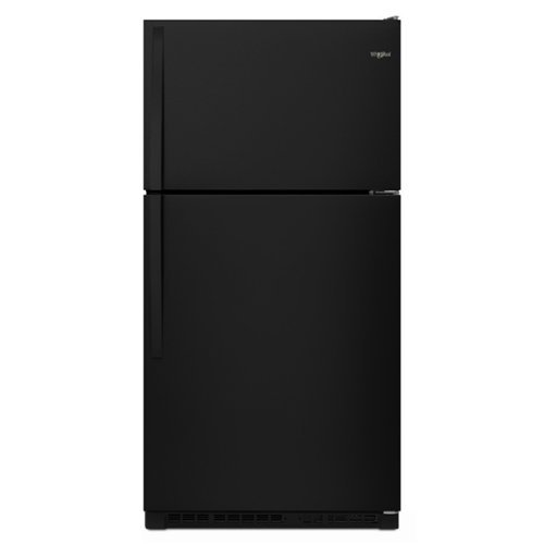  Whirlpool - 20.5 Cu. Ft. Top-Freezer Refrigerator - Black