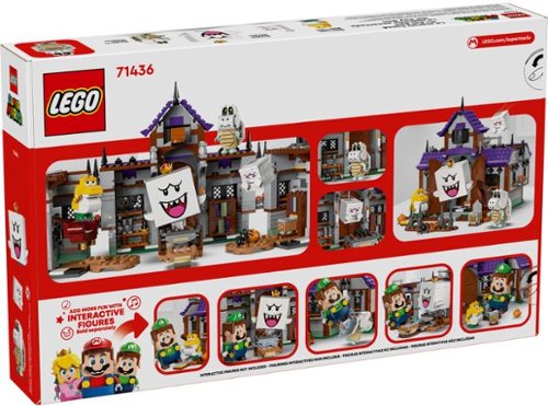LEGO Super Mario King Boo’s Haunted Mansion Set and Ghost Toy 71436 WORLDWIDE DELIVERY