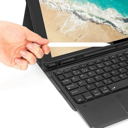 SaharaCase Keyboard Case with Mouse Pad for Apple iPad 10.2 (8th Generation 2020 and 9th Generation 2021) - Black HOW TO BUY