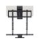 MantelMount - MM700 Premier Fireplace Pull-Down TV Mount-50"-90" & Up To 115 lb TVs, Patented Auto-Straightening & Heat-Sensor Handles - Black-Front_Standard