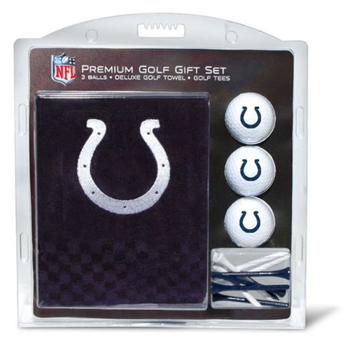 Team Golf - Indianapolis Colts Embroidered Golf Gift Set - Multicolor-Front_Standard 