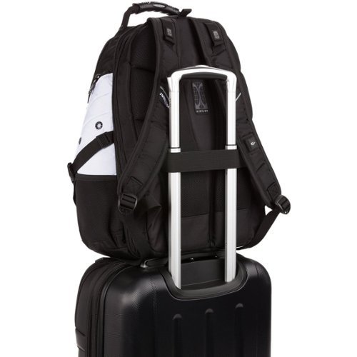SwissGear 1900 ScanSmart Laptop Backpack - Black/White