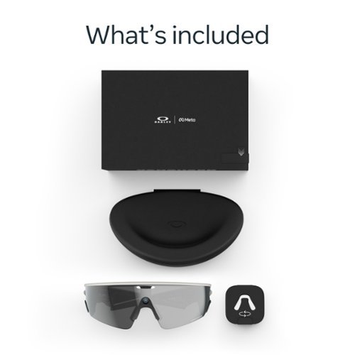 Oakley Meta Oakley | Meta Vanguard with Meta AI, Audio, Photo, Video Compatibility - Prizm™ Black - White BUY ONLINE