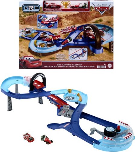 Disney/ PIXAR Cars GRC Jumping Raceway Playset, with Two