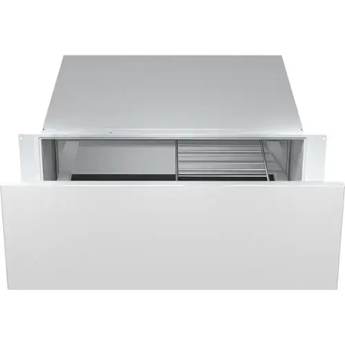 Front. Miele - Miele ESW 6380 30" Gourmet Warming Drawer - Panel Ready.