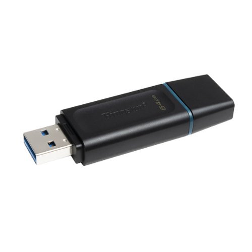 Kingston - DataTraveler Exodia 64GB USB 3.2 Flash Drive DTX/64GB-Front_Standard 