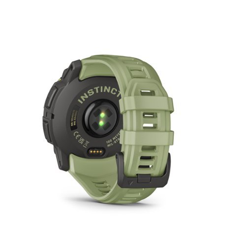 Garmin Instinct  3 GPS Smartwatch 50 mm AMOLED  Fiber-reinforced Polymer - Fern Green with Fern Green Band - (2026) WORLDWIDE DELIVERY