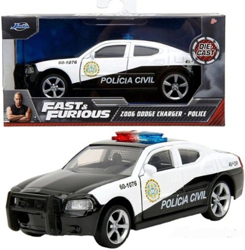 Jada Toys 1:32 Fast & Furious 5 2006 Dodge Charger Police Car