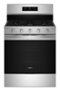 Whirlpool - 5.0 Cu. Ft. Freestanding Single Gas Range with Air Fry and Air Baking - Stainless Steel-Front_Standard